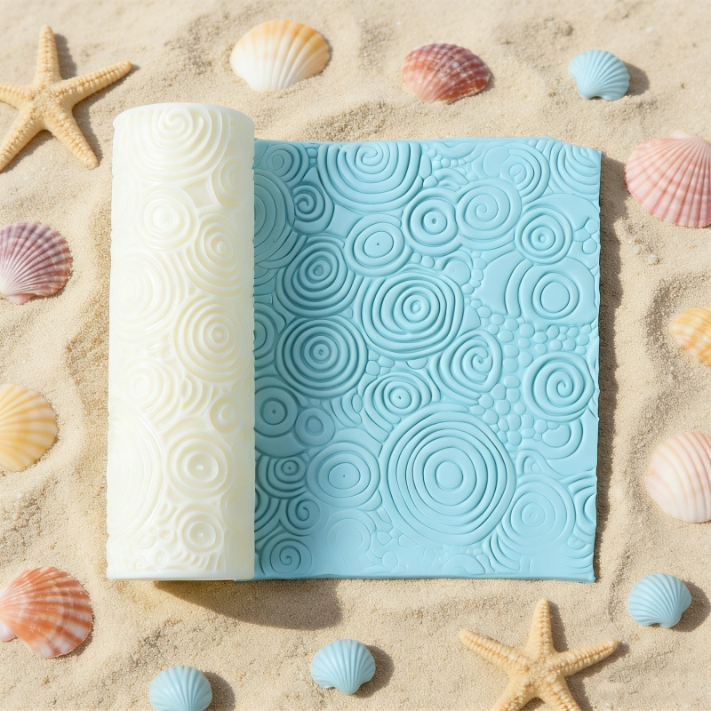 Jewelry Making In Clay - Rol Tekstur Tanah Liat Spiral Swirl