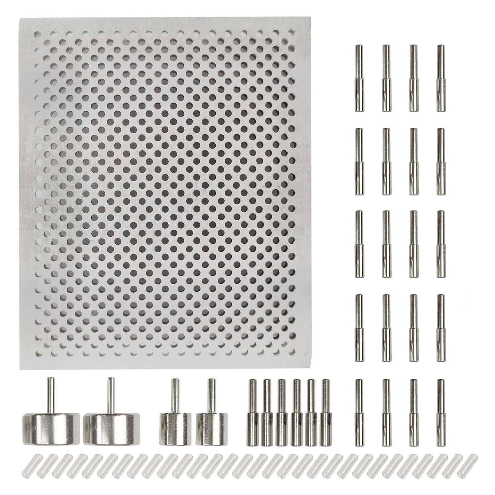Wire Jewelry Making Jig - Kit Jig Kawat Aluminium dengan Pasak