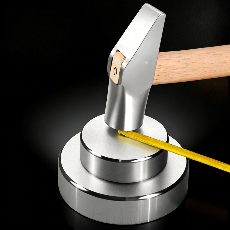 Jewelry Making Hammer - Blok Baja Tugas Berat dengan Anvil