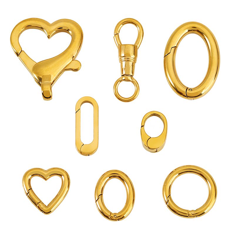 Jewelry Making Class - 2 Buah Gesper Baja Tahan Karat