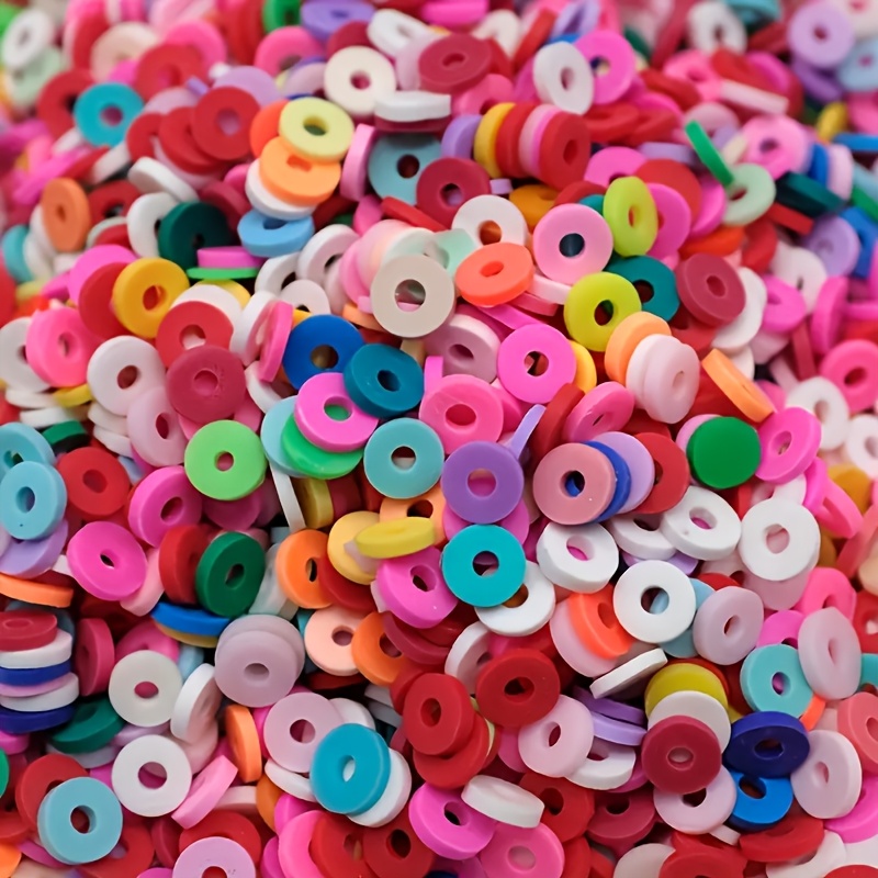 Jewelry Making In Clay - 1000 buah, 6mm (0,236 inci), manik-manik