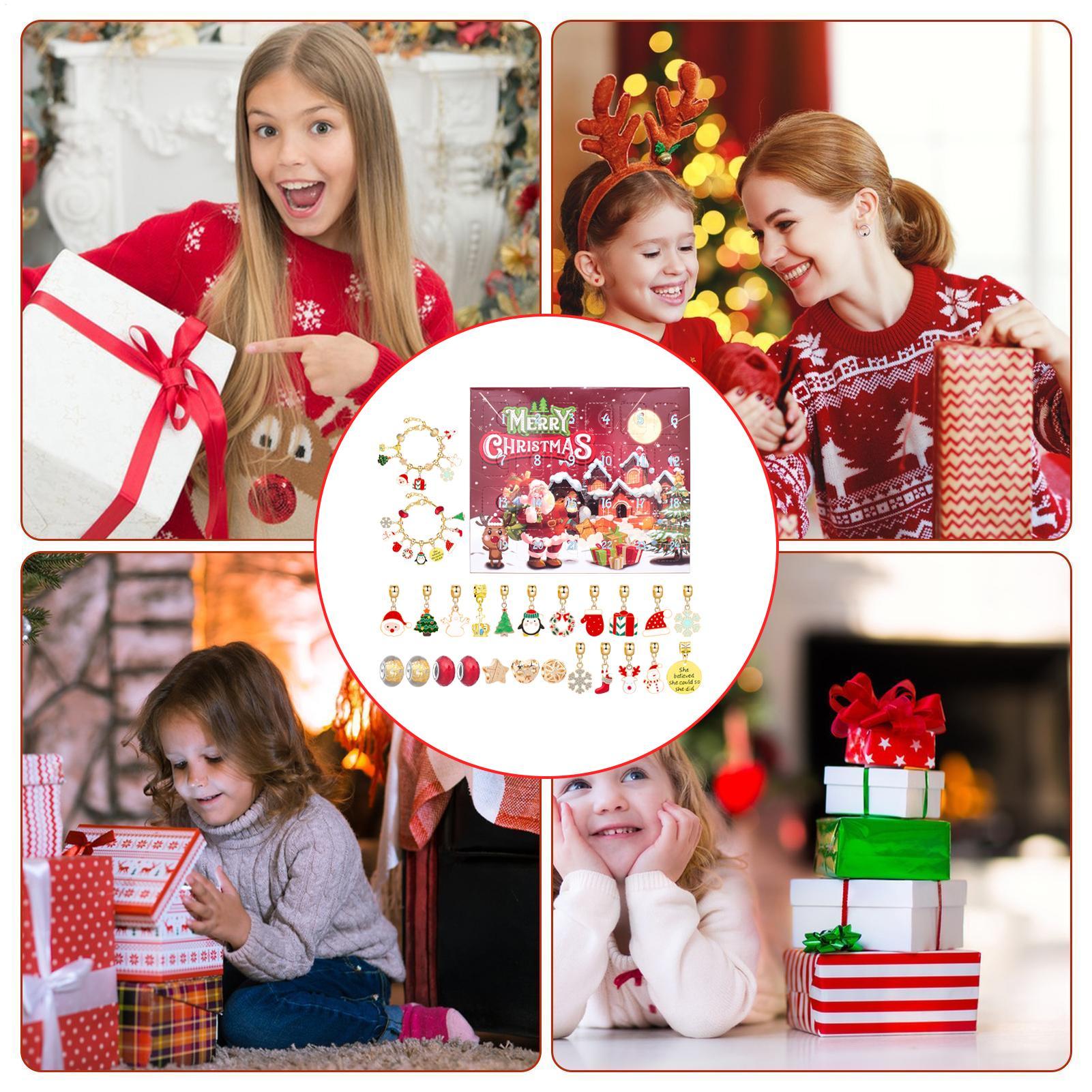 Jewelry Making For Teens - Kotak Hadiah Gelang Natal Set Pembuatan