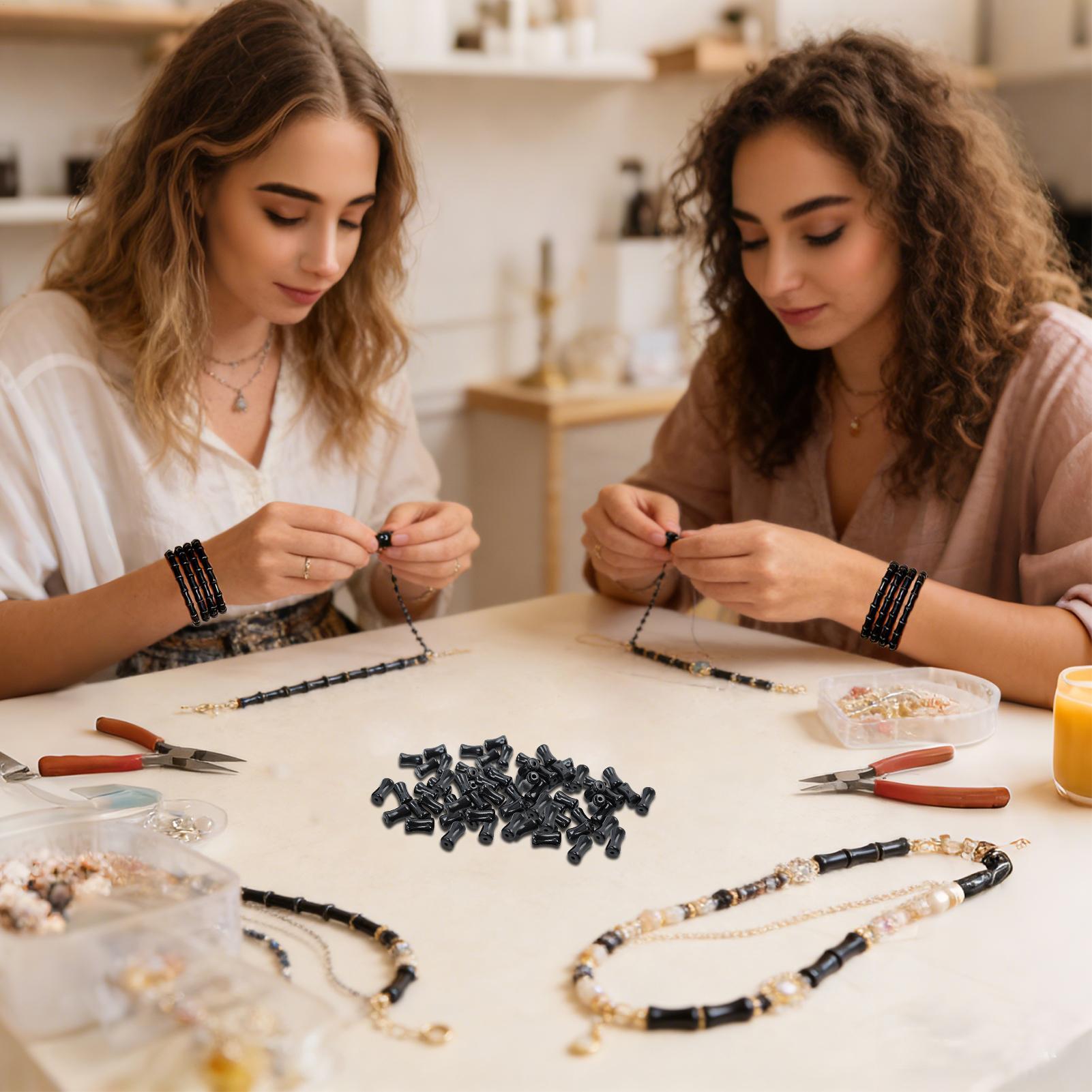 Jewelry Making For Teens - 50 Buah Manik-manik Kaca 8Mm Aksesori