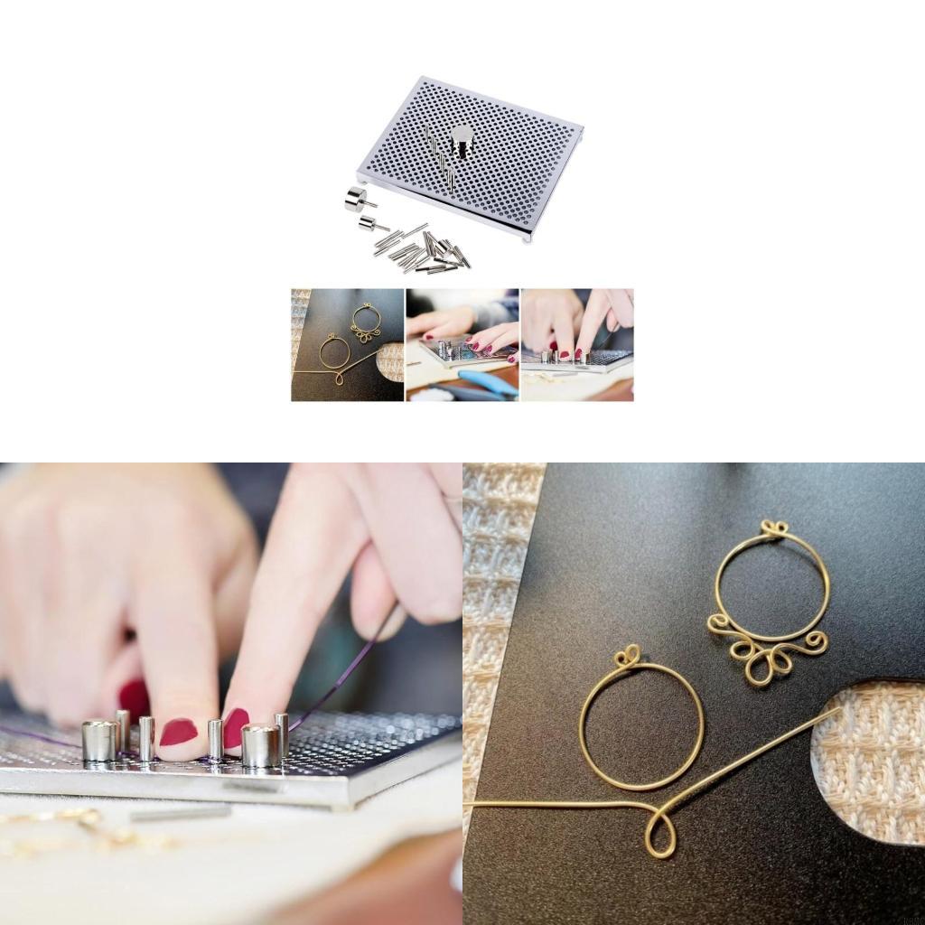 Wire Jewelry Making Jig - R3MC Wire Bending Board Aluminium Wires