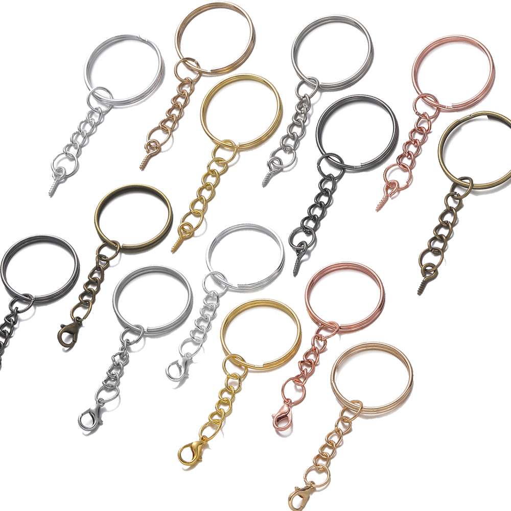 Jewelry Making Ring Tool - 10pcs/Lot 25mm Gantungan Kunci Sekrup Mata