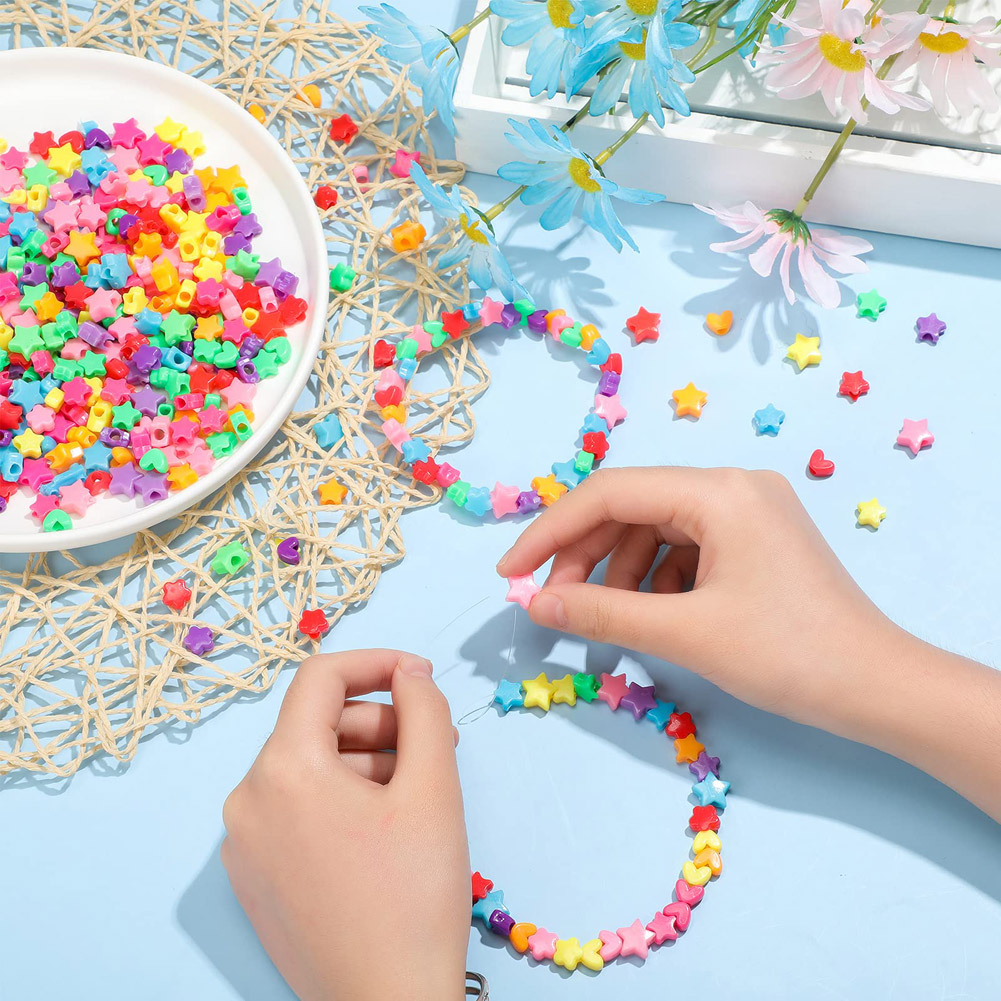 Mainan anak perempuan, 500 bua - Jewelry Making 4 Year Old ulasan dan harga