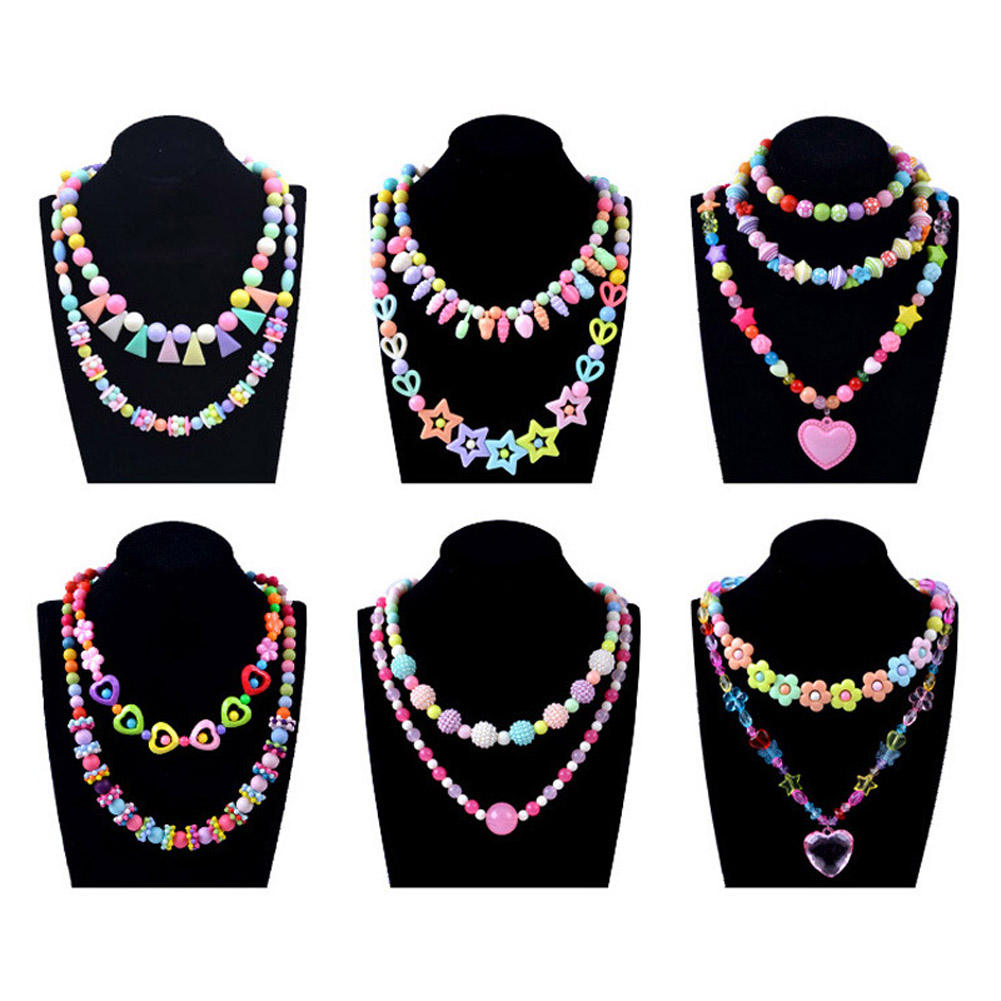 Mainan anak perempuan, 500 bua - Jewelry Making 4 Year Old ulasan dan harga