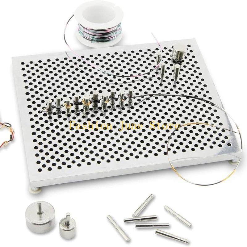 Set Pembungkus Kawat DIY untuk - Wire Jewelry Making Jig ulasan dan harga
