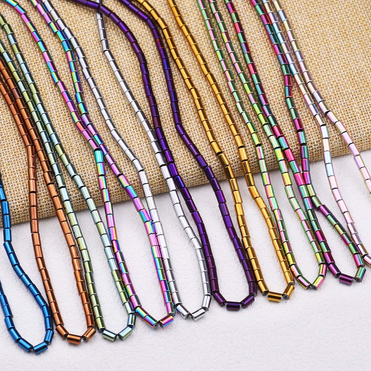 Spacer manik-manik longgar Hem - Seed Bead Tube ulasan dan harga