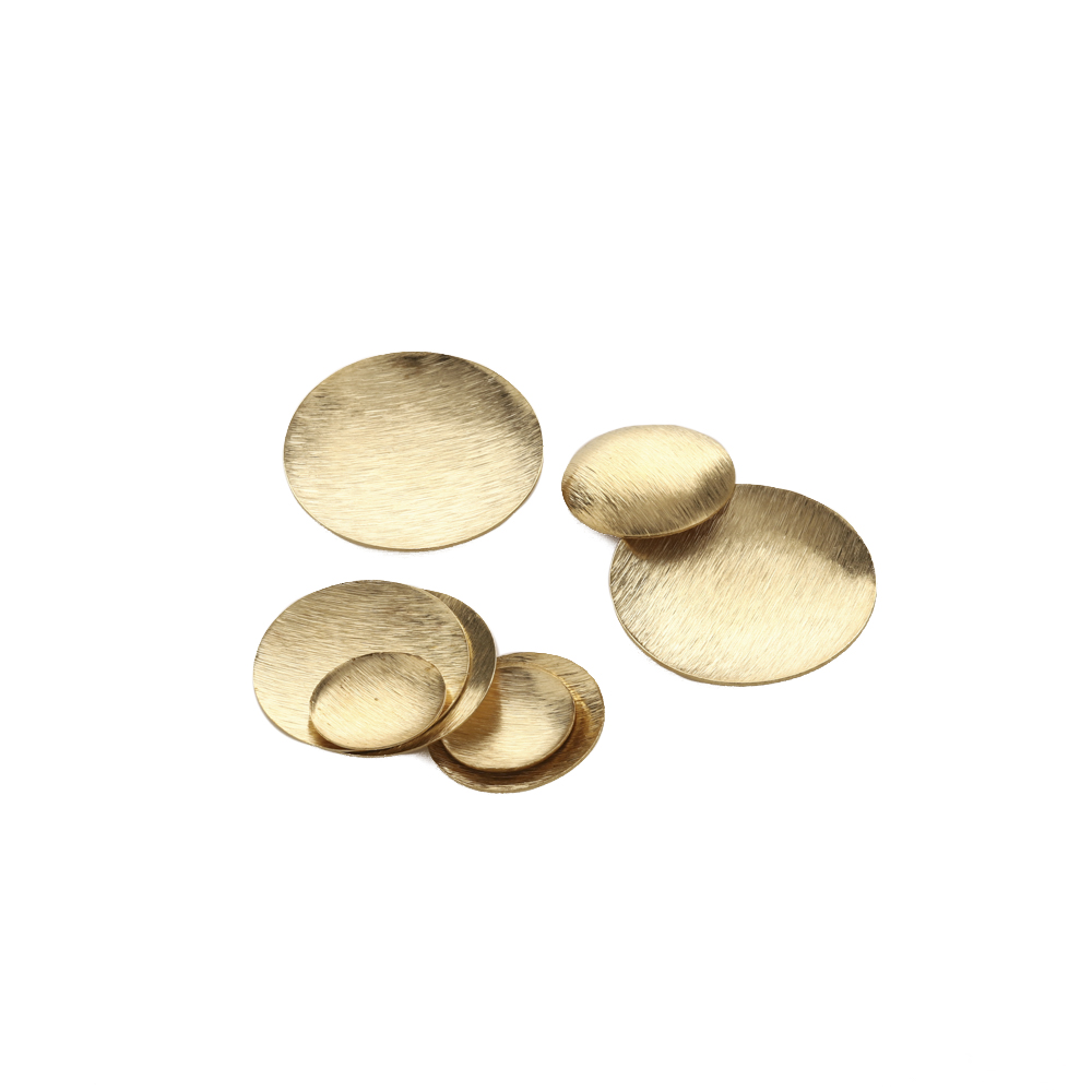 Raw kuningan disikat bulat kub - Jewelry Making Hammer ulasan dan harga