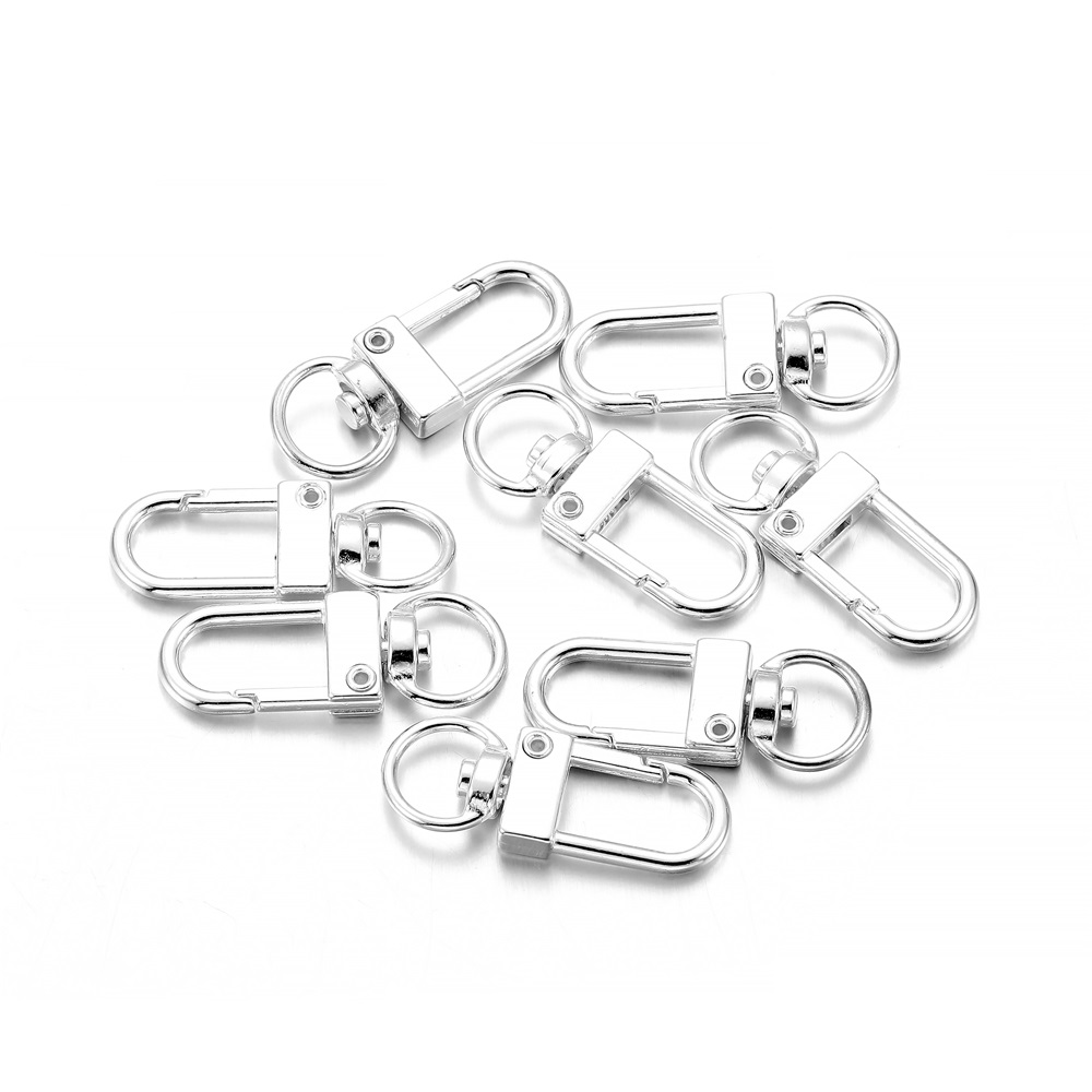 10pcs/pak Pengait Lobster Puta - Jewelry Making Class ulasan dan harga