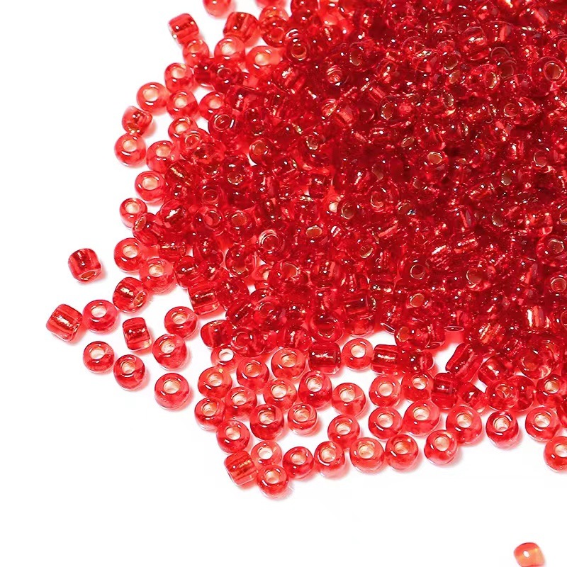 2 3 4mm Seedbeads kaca kecil u - Seed Bead Tube ulasan dan harga