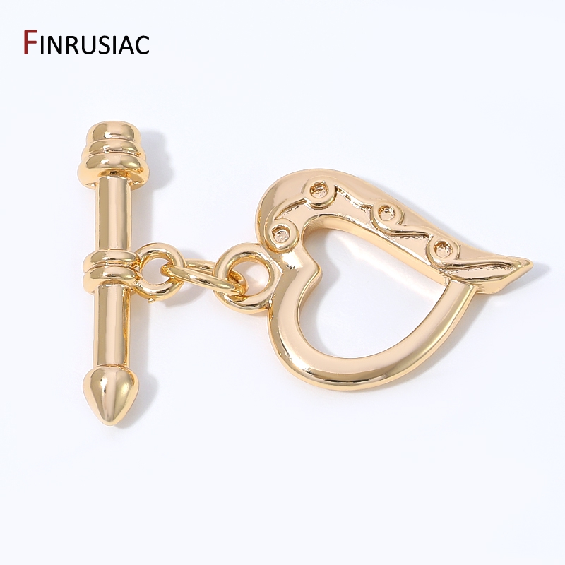Kancing Pengunci Bentuk Hati B - Jewelry Making Items ulasan dan harga