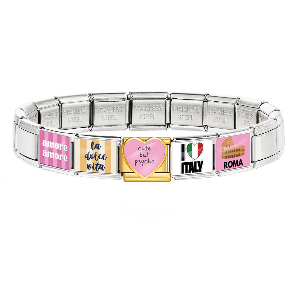Gelang Baja Tahan Karat I Perh - Jewelry Making Rome ulasan dan harga