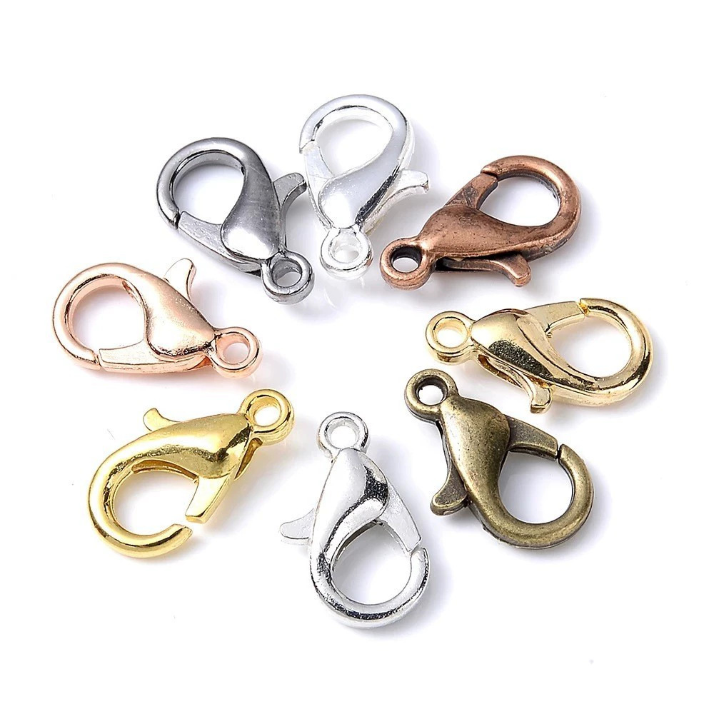 100 Buah 9 12 14Mm Gesper Lobs - Jewelry Making Class ulasan dan harga