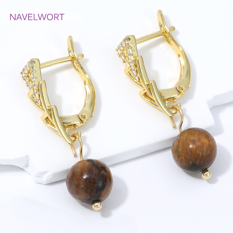 Kait Anting Berlapis Emas 18K  - Jewelry Making Items ulasan dan harga