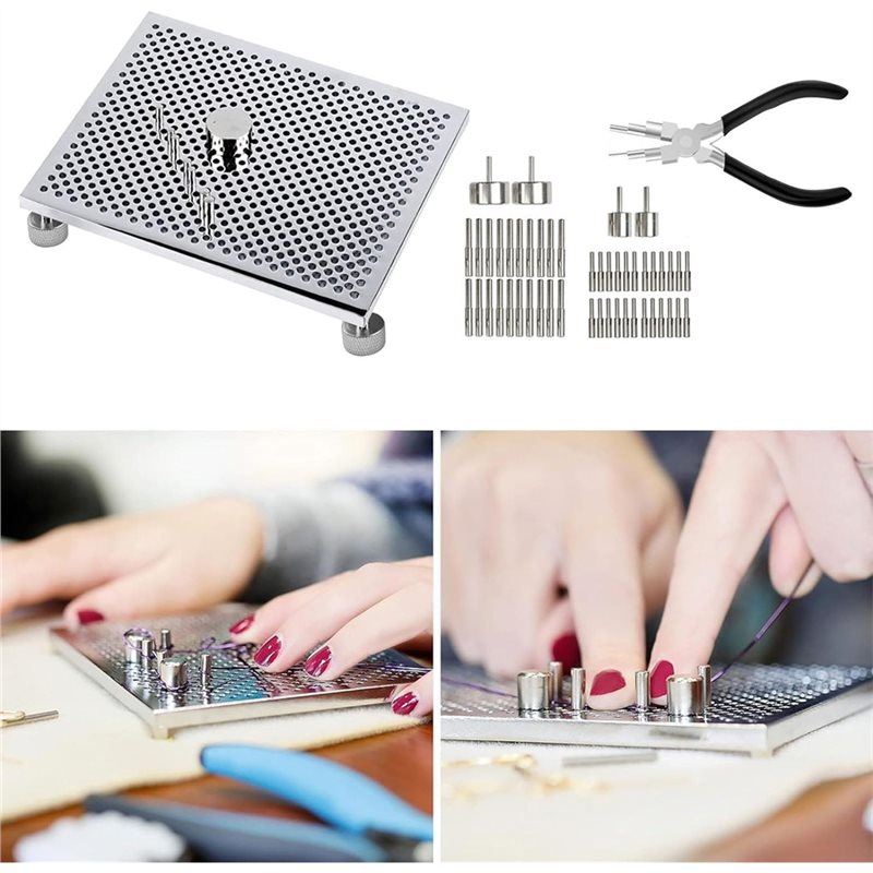 Set Alat Pembuat Perhiasan Kaw - Wire Jewelry Making Jig ulasan dan harga