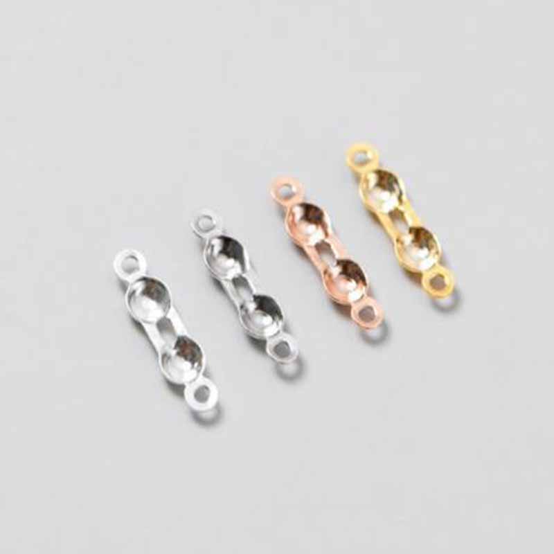 4pcs Manik-manik Penutup Perak - Jewelry Making Class ulasan dan harga