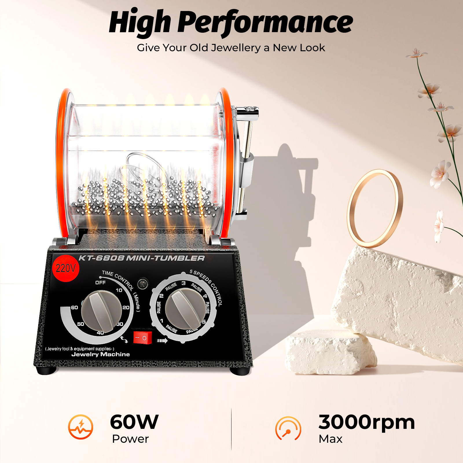 Pemoles Elektrik 5 Gigi, Mesin - Jewelry Making Uk ulasan dan harga