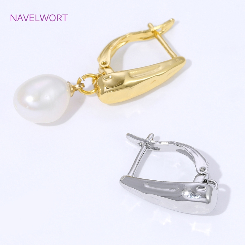 Kait Anting Lapis Emas 18K Hal - Jewelry Making Items ulasan dan harga