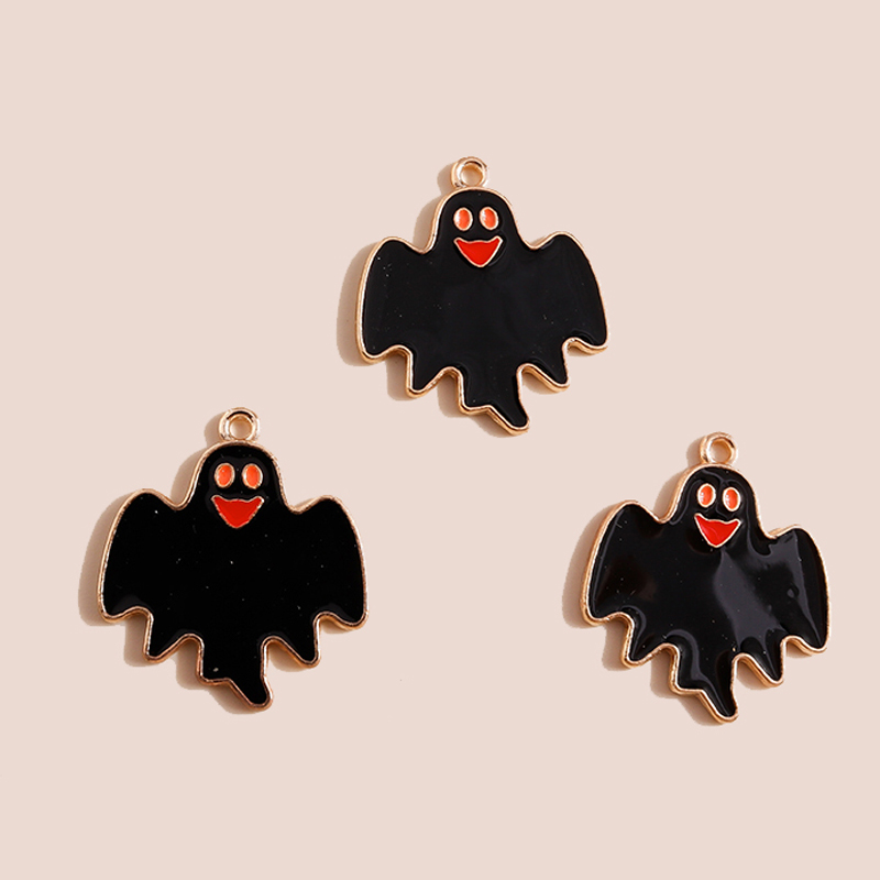 Leslie 10pcs Liontin Hantu Hal - Jewelry Making Date Night ulasan dan harga