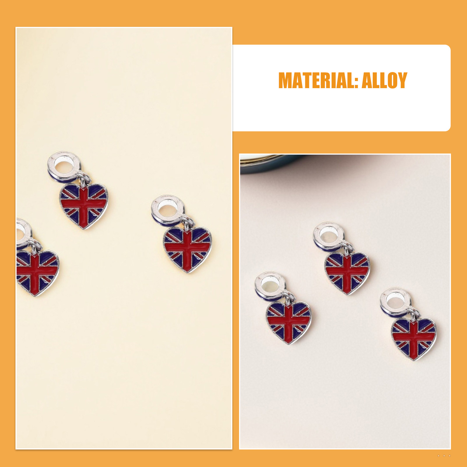 12 Buah Gantungan Bendera Ingg - Jewelry Making Uk ulasan dan harga