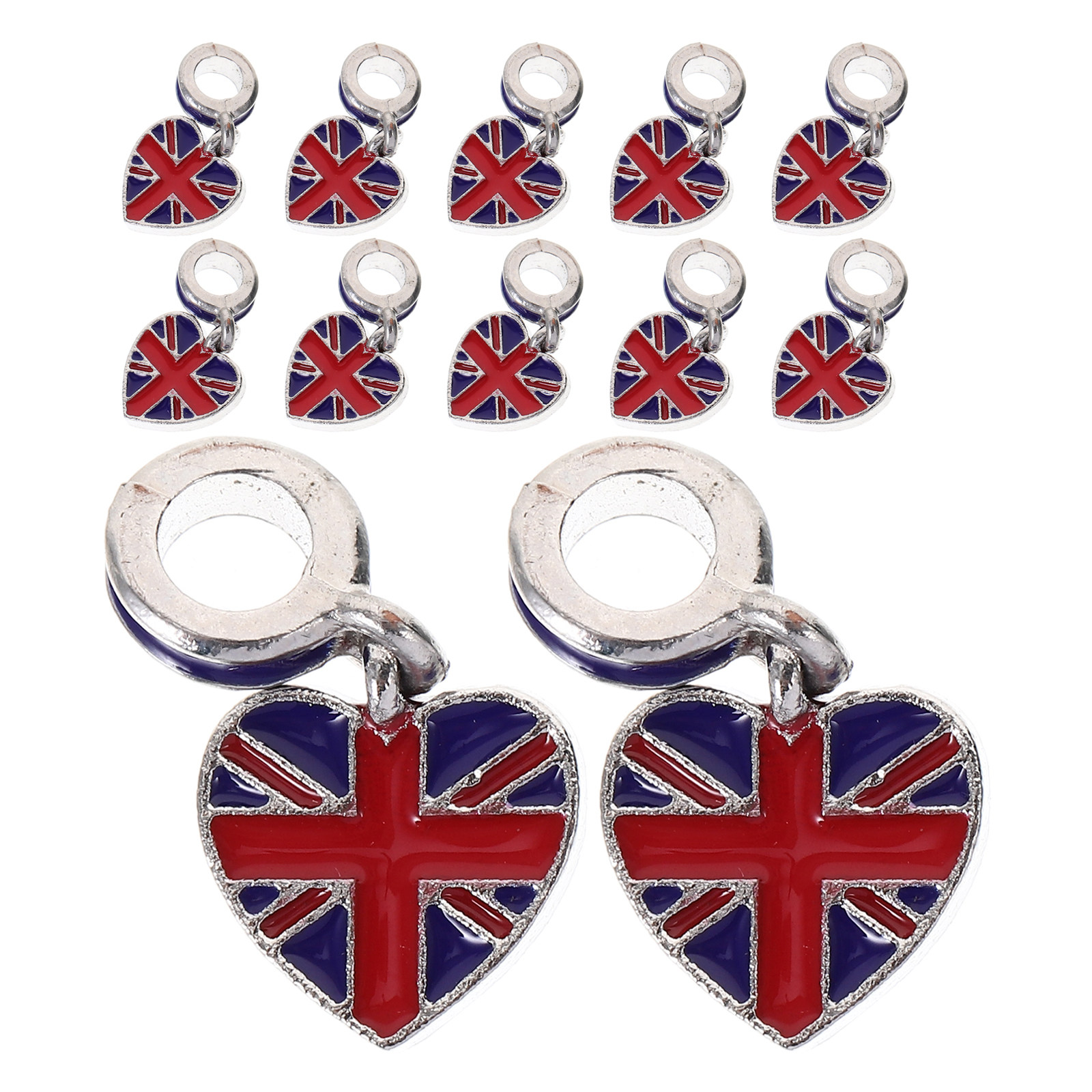 12 Buah Gantungan Bendera Ingg - Jewelry Making Uk ulasan dan harga