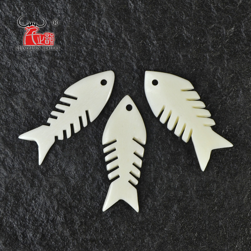 3PCS Buatan Tangan Diukir Yak  - Jewelry Making New Zealand ulasan dan harga