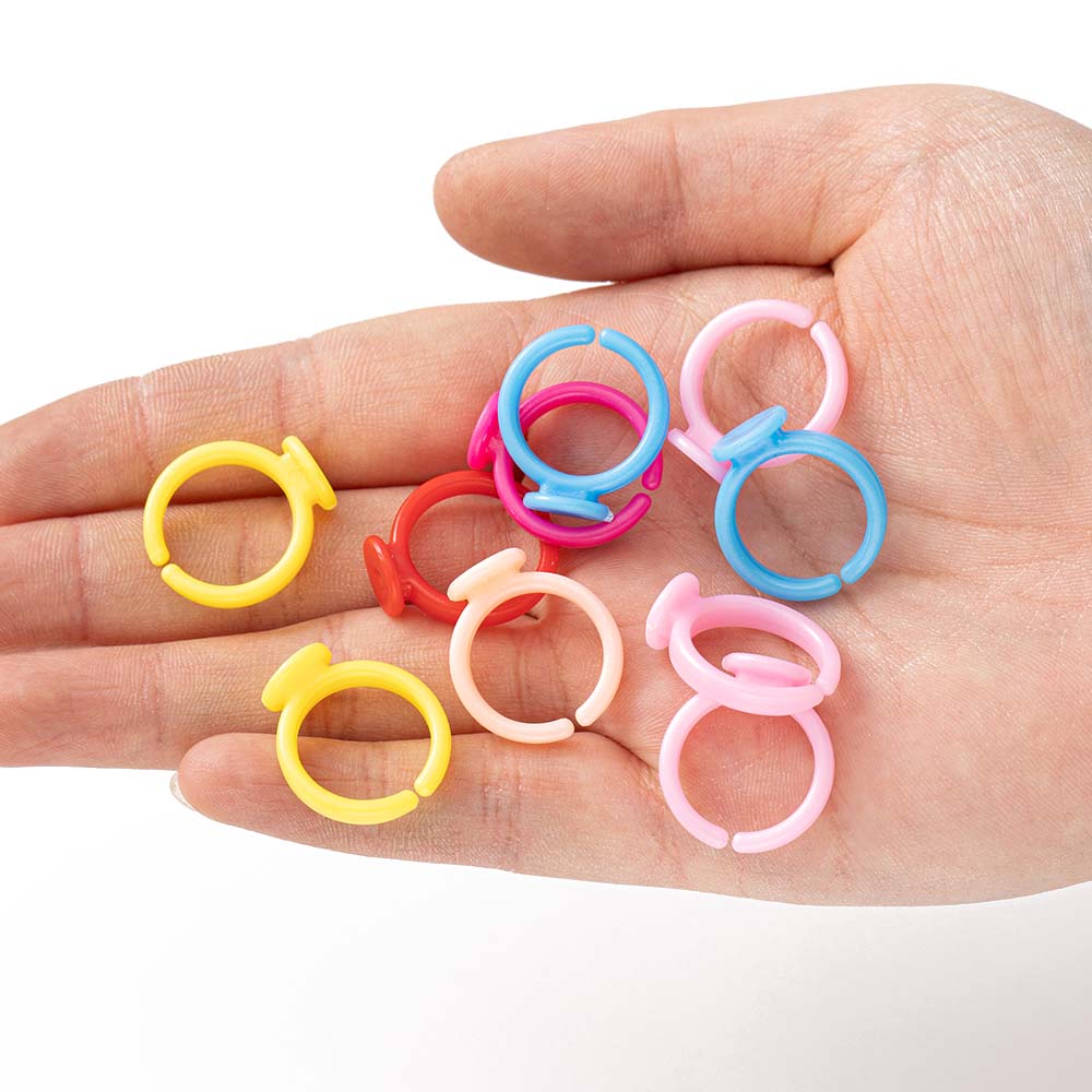 100 buah dasar cincin dapat di - Jewelry Making 4 Year Old ulasan dan harga