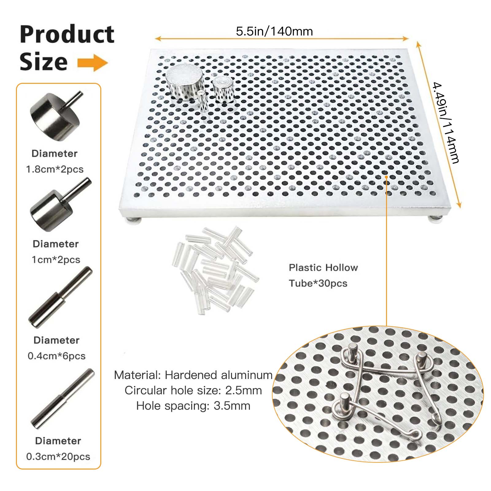 Kit Jig Kawat Aluminium dengan - Wire Jewelry Making Jig ulasan dan harga