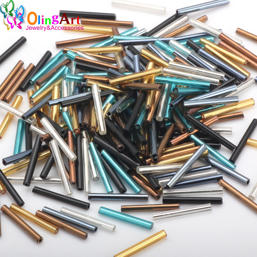 OlingArt tabung multiwarna met - Seed Bead Tube ulasan dan harga
