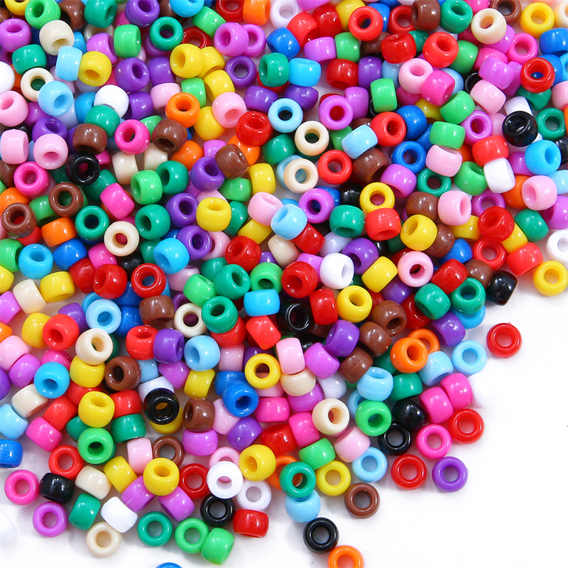 100pcs Manik-manik Akrilik Pla - Jewelry Making 4 Year Old ulasan dan harga