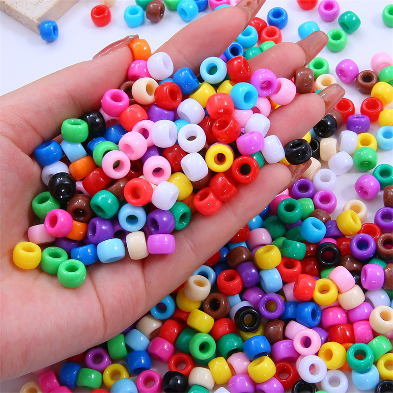 100pcs Manik-manik Akrilik Pla - Jewelry Making 4 Year Old ulasan dan harga