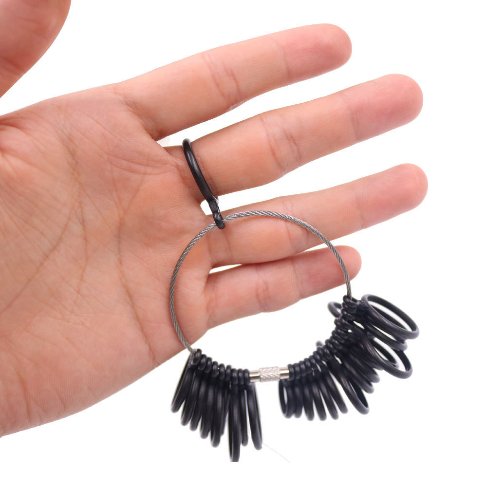 Pengukur Cincin Plastik UK/US  - Jewelry Making Uk ulasan dan harga