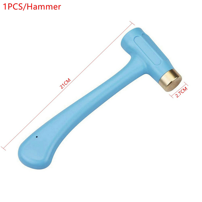 Kit stempel kulit logam, alat  - Jewelry Making Hammer ulasan dan harga