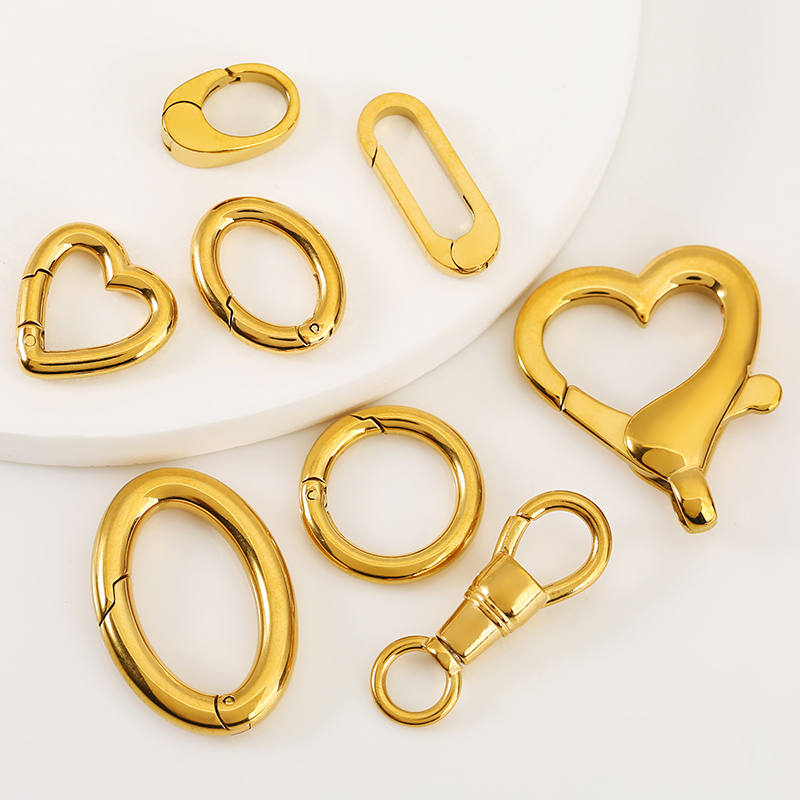 2 Buah Gesper Baja Tahan Karat - Jewelry Making Class ulasan dan harga