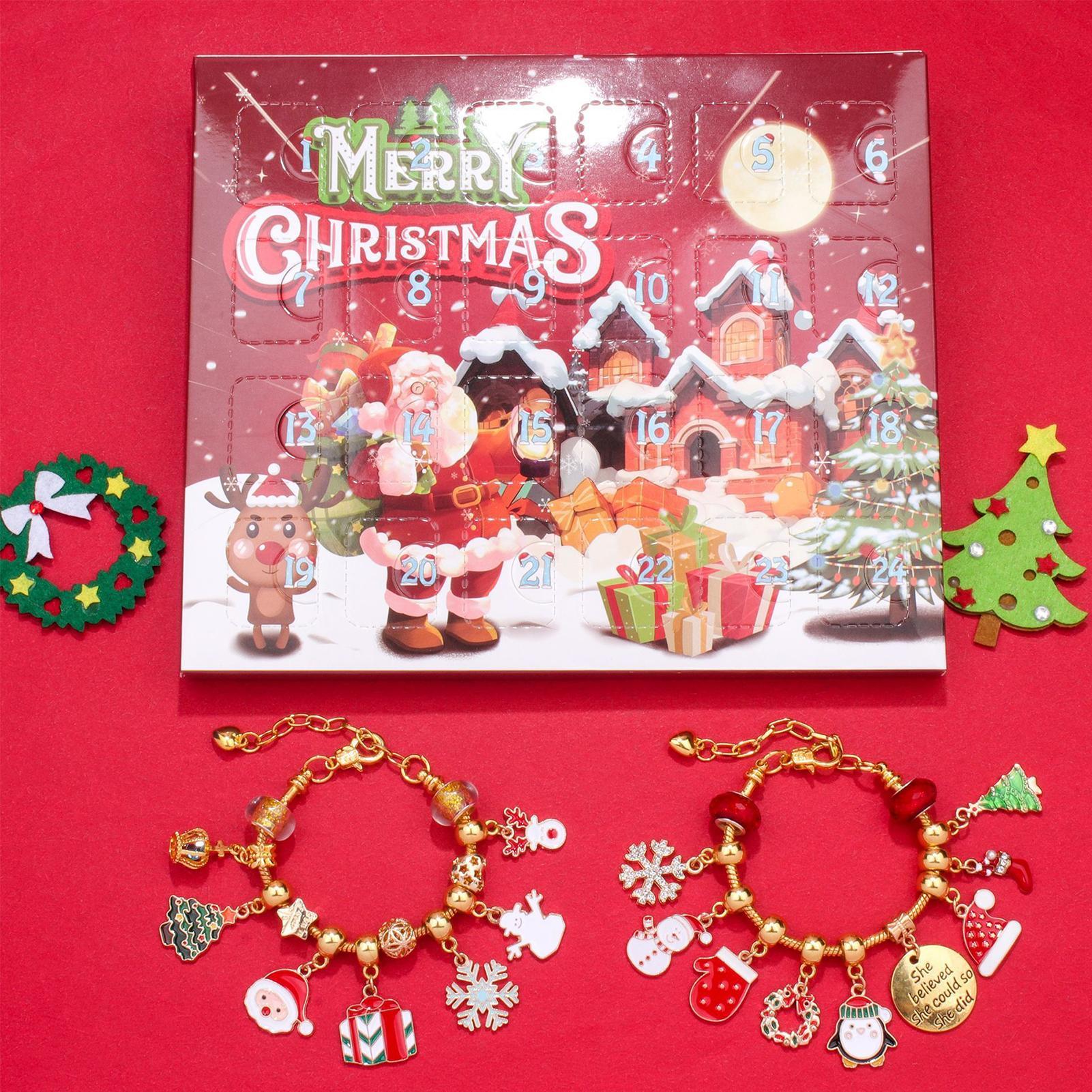 Kotak Hadiah Gelang Natal Set  - Jewelry Making For Teens ulasan dan harga