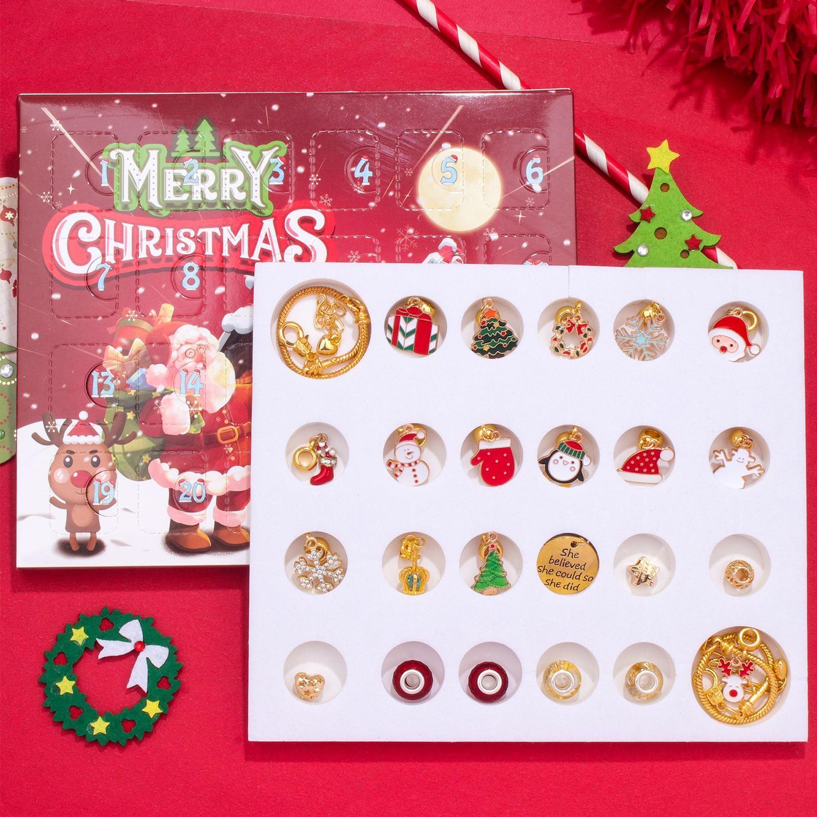 Kotak Hadiah Gelang Natal Set  - Jewelry Making For Teens ulasan dan harga