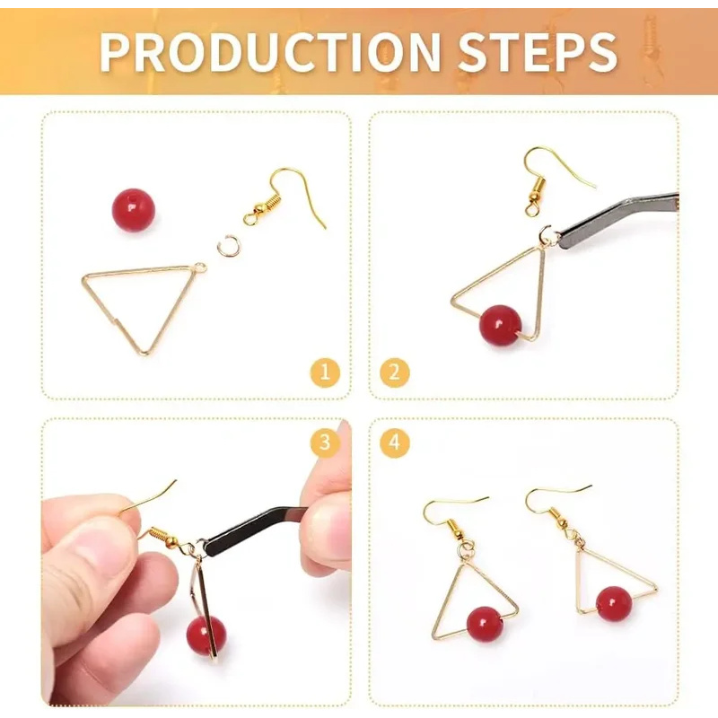 100/500 pcs Aksesoris Pembuata - Jewelry Making School ulasan dan harga