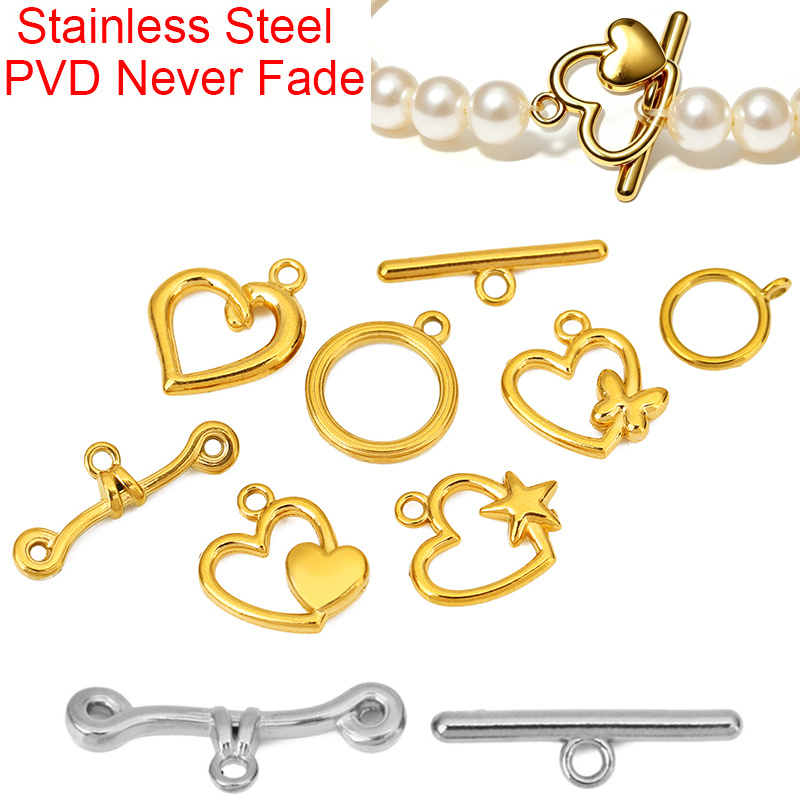 5 Set Kait Pengait Gelang Baja - Jewelry Making Class ulasan dan harga