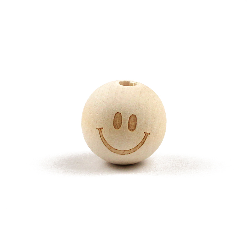 10 Pcs 20 Mm Bulat Kayu Alami  - Jewelry Making 4 Year Old ulasan dan harga
