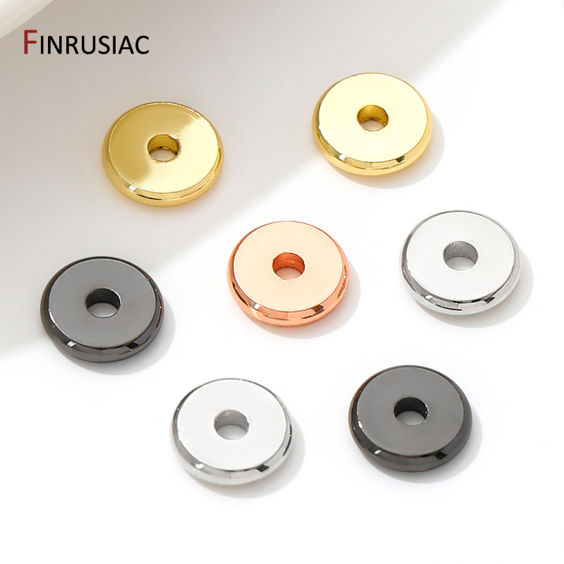 Manik-manik Spacer Datar Berla - Jewelry Making Items ulasan dan harga