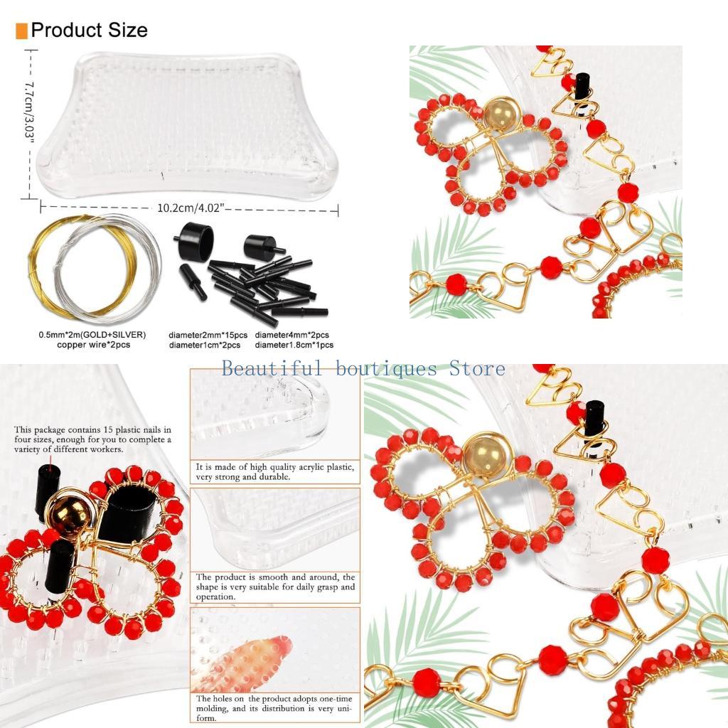 Perlengkapan Jig Bending Kawat - Wire Jewelry Making Jig ulasan dan harga