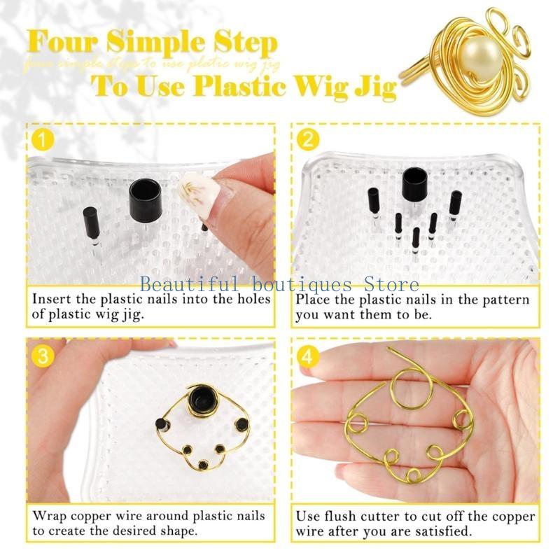 Perlengkapan Jig Bending Kawat - Wire Jewelry Making Jig ulasan dan harga