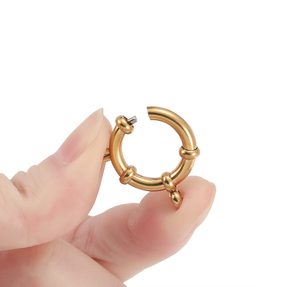 2 Buah Kait Gesper Pegas Bulat - Jewelry Making Class ulasan dan harga