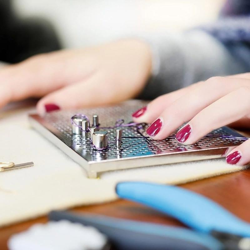 R3MC Wire Bending Board Alumin - Wire Jewelry Making Jig ulasan dan harga