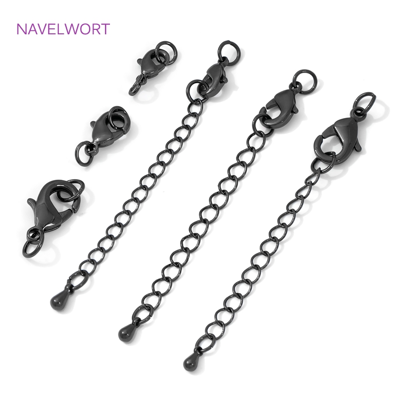 Warna Hitam Kuningan Lobster G - Jewelry Making Items ulasan dan harga