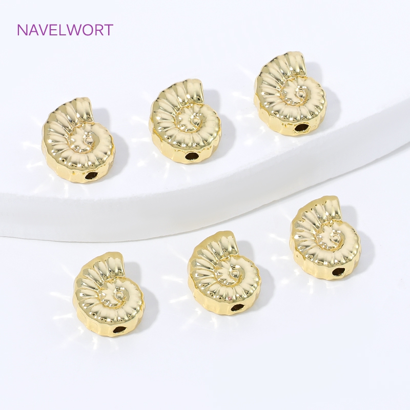 Manik-Manik Spacer Conch Berla - Jewelry Making Items ulasan dan harga