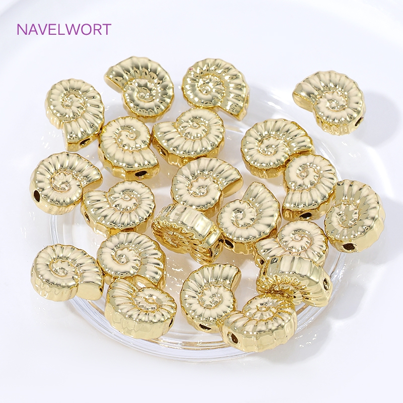 Manik-Manik Spacer Conch Berla - Jewelry Making Items ulasan dan harga