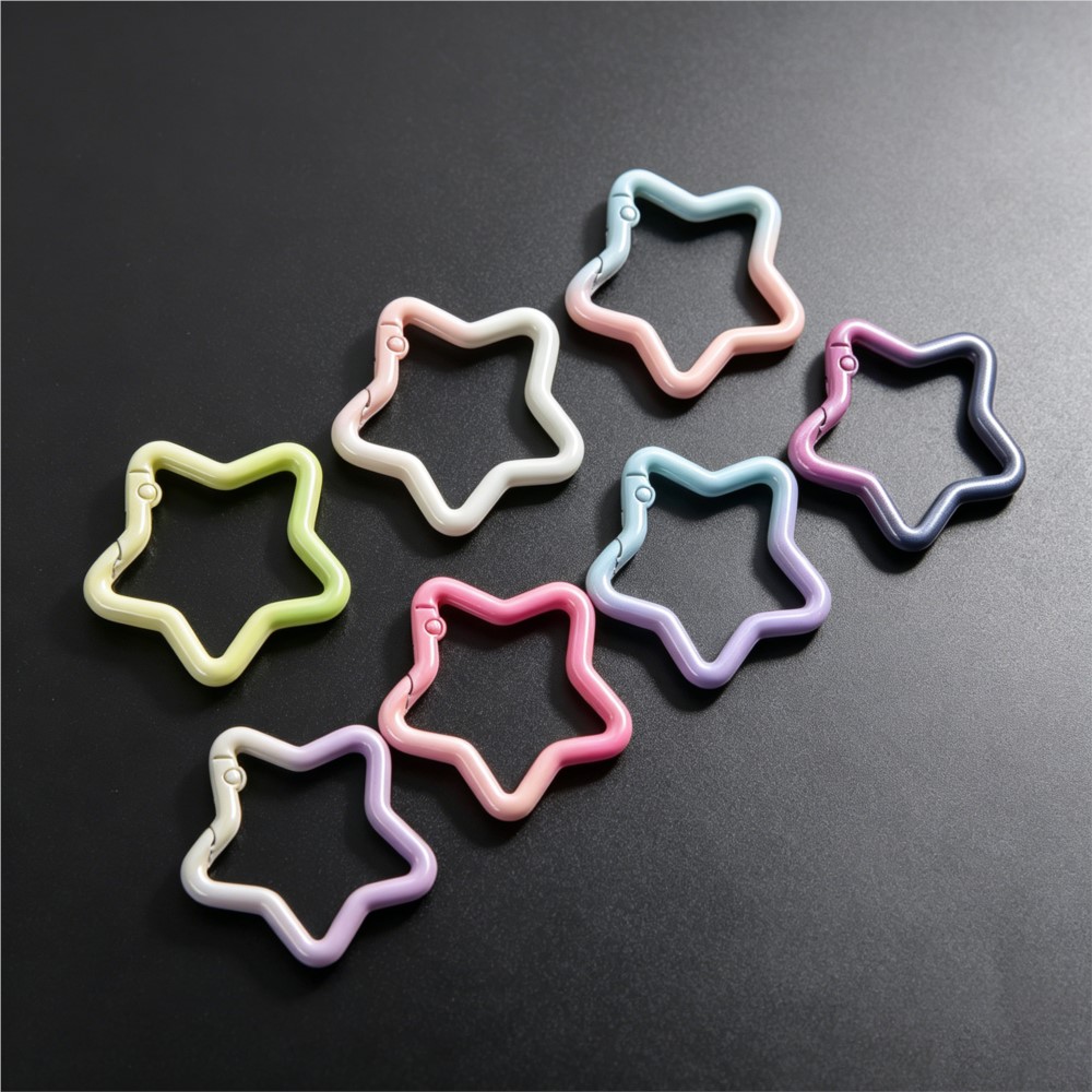 5 Buah Cincin Kunci Bentuk Bin - Jewelry Making Ring Tool ulasan dan harga
